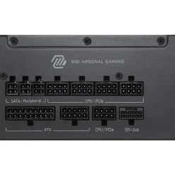 1200 Watt MSI MAG A1200PLS PCIE5 Modular 80+ Platinum