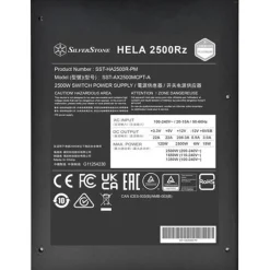 2500 Watt Silverstone HELA 2500Rz Modular