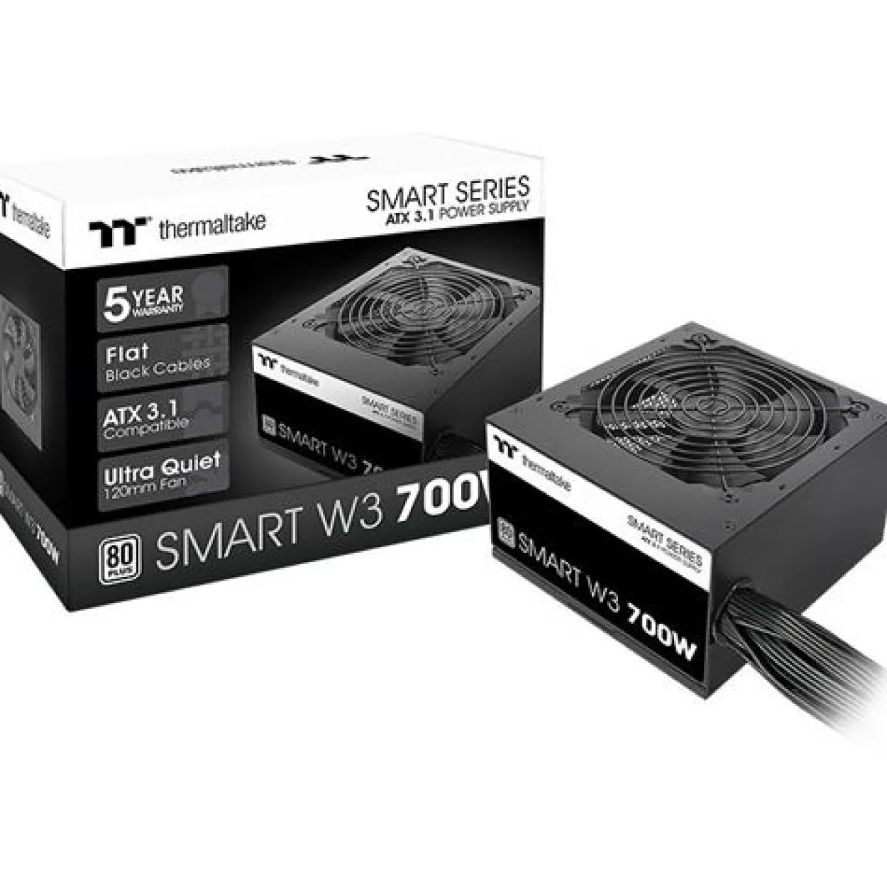 700 Watt Thermaltake Smart W3 Non-Modular 80+