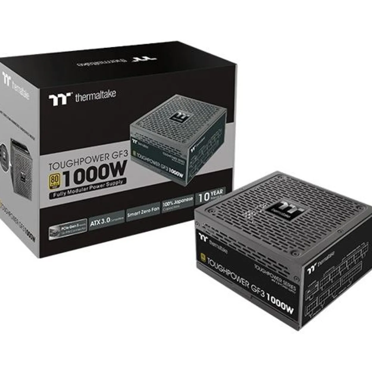 1000 Watt Thermaltake ToughPower GF3 Modular 80+ Gold