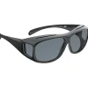WEDO Überzieh-Sonnenbrille für Autofahrer incl. Etui schwarz