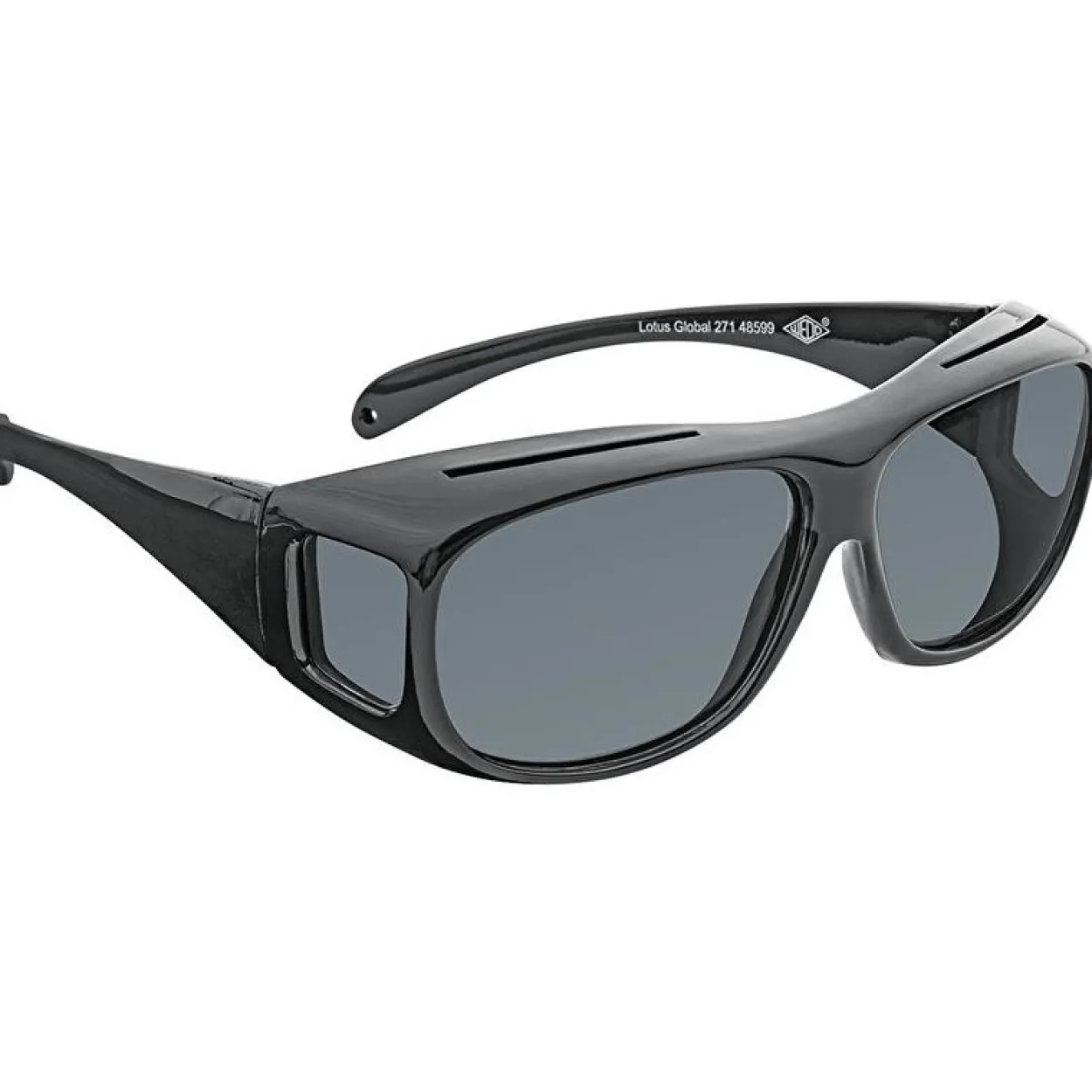 WEDO Überzieh-Sonnenbrille für Autofahrer incl. Etui schwarz