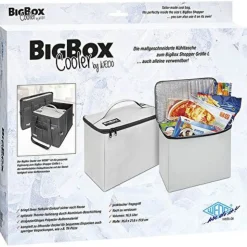 WEDO BigBox Cooler Kühltasche, 16,5 Liter, hellgrau