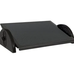WEDO Fußstütze Relax Steel, höhenverstellbar, schwarz