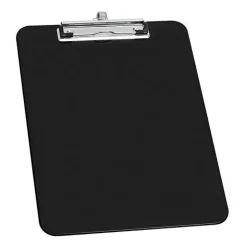 WEDO Klemmbrett, DIN A4, aus Polystyrol, schwarz