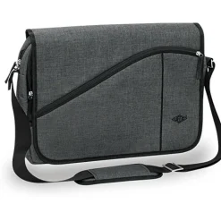 WEDO Laptoptasche Messenger Bag COLLEGE Kunstfaser grau 59353012 bis 39,6 cm (15,6 Zoll)
