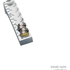 WEDO Münzrille für 50 Cent, lichtgrau