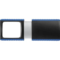 WEDO Outdoor-Rechtecklupe mit LED-Licht, inkl. Batterien
