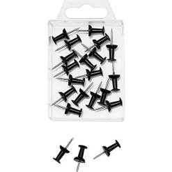 WEDO Pinnnadeln 20St Diabolo schwarz