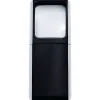 WEDO Rechtecklupe mit LED-Beleuchtung, schwarz