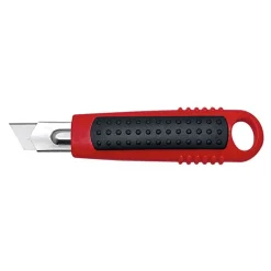 WEDO Safety-Cutter Standard, Klinge: 18 mm, rot/schwarz