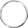 WEDO Schlüsselring silber, 100 St. 38mm