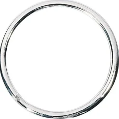 WEDO Schlüsselring silber, 100 St. 25mm