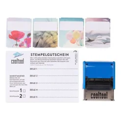 WEDO Stempel m. Gutschein Imprint 8912 5-zeilig schwarz