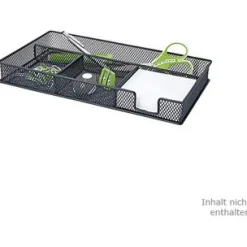 WEDO Stiftschale Office, aus Drahtmetall, schwarz