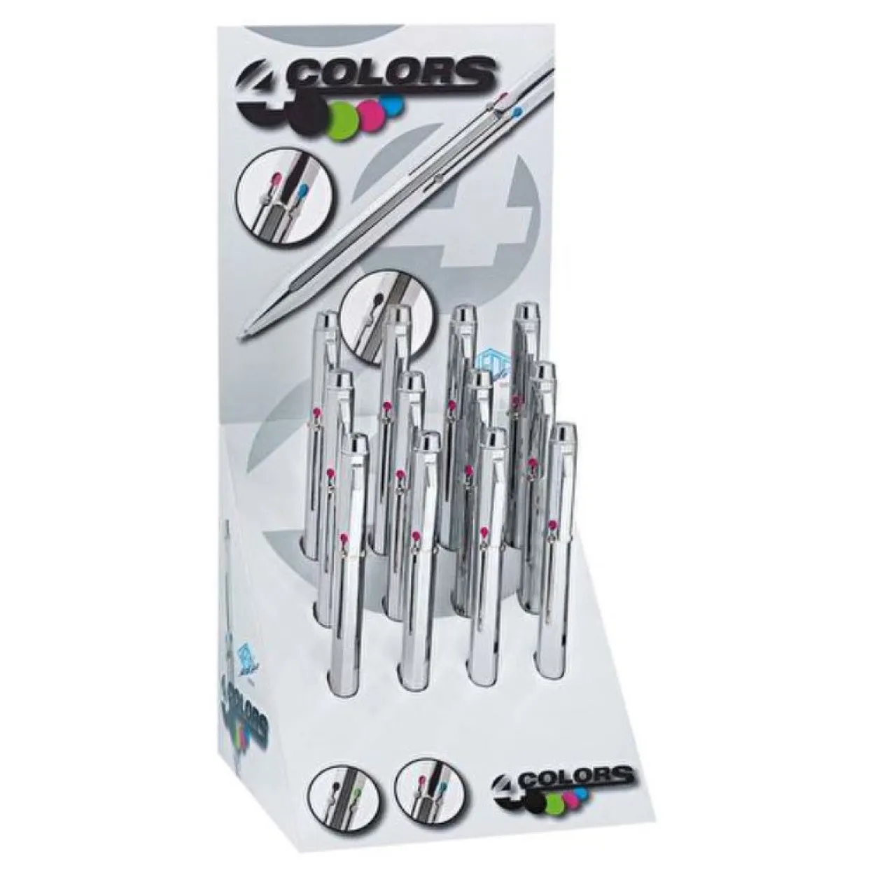 WEDO Vierfarb-Kugelschreiber 4Colors im Display
