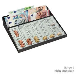 WEDO Zählbrett schwarz Metall-Gehäuse