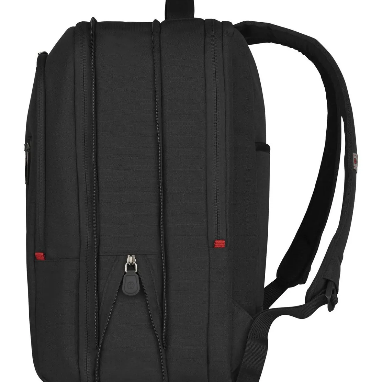 Wenger City Traveler, Carry-On 16 Laptop Backpack w/ 12 Tablet Pocket, Black