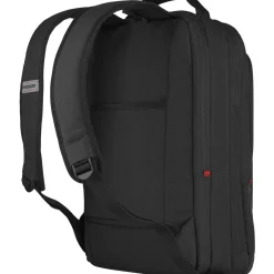 Wenger City Traveler, Carry-On 16 Laptop Backpack w/ 12 Tablet Pocket, Black