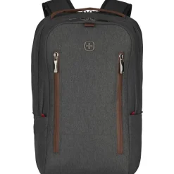 Wenger City Upgrade 16 Laptop Backpack w/ Cross Body Day Bag, grau