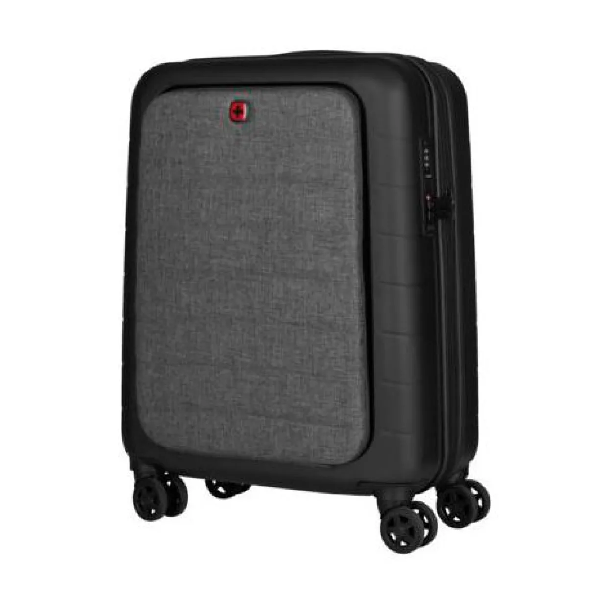 Wenger Syntry, Carry-On Case with Laptop Compartment, schwarz/grau