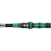 Wera Drehmomentschlüssel mit Umschaltknarre Click-Torque Lock A 5 (schwarz/grün, Abtrieb 1/4", 2,5 bis 25Nm)