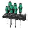 Wera 367/6 TORX« BO Kraftform Schraubendrehersatz + Rack