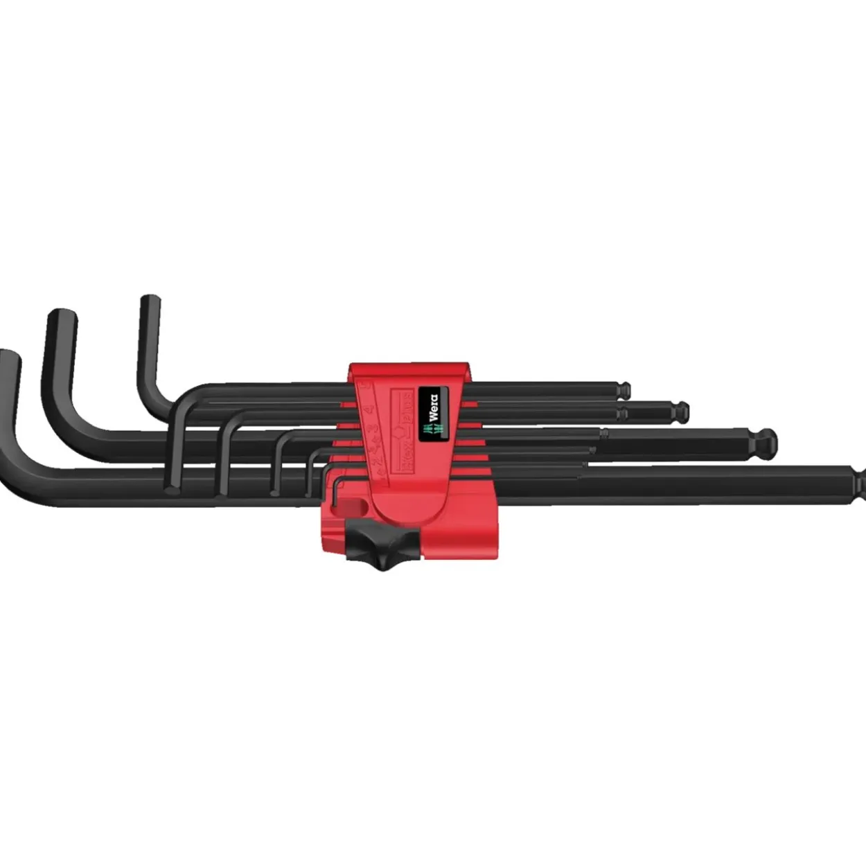 Wera Winkelschraubendreher Satz 950 PKL/9 BM N (schwarz, mit Halteclip)