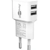 12W Goobay Dual USB-Ladegerät 2,4 A (weiß)