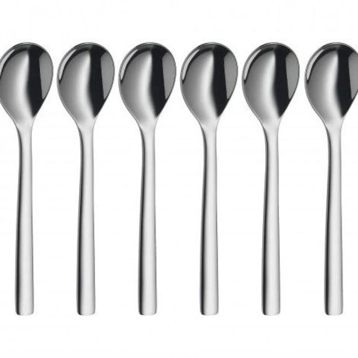 WMF 1291466040 Nuova Eierlöffel-Set 6-tlg.