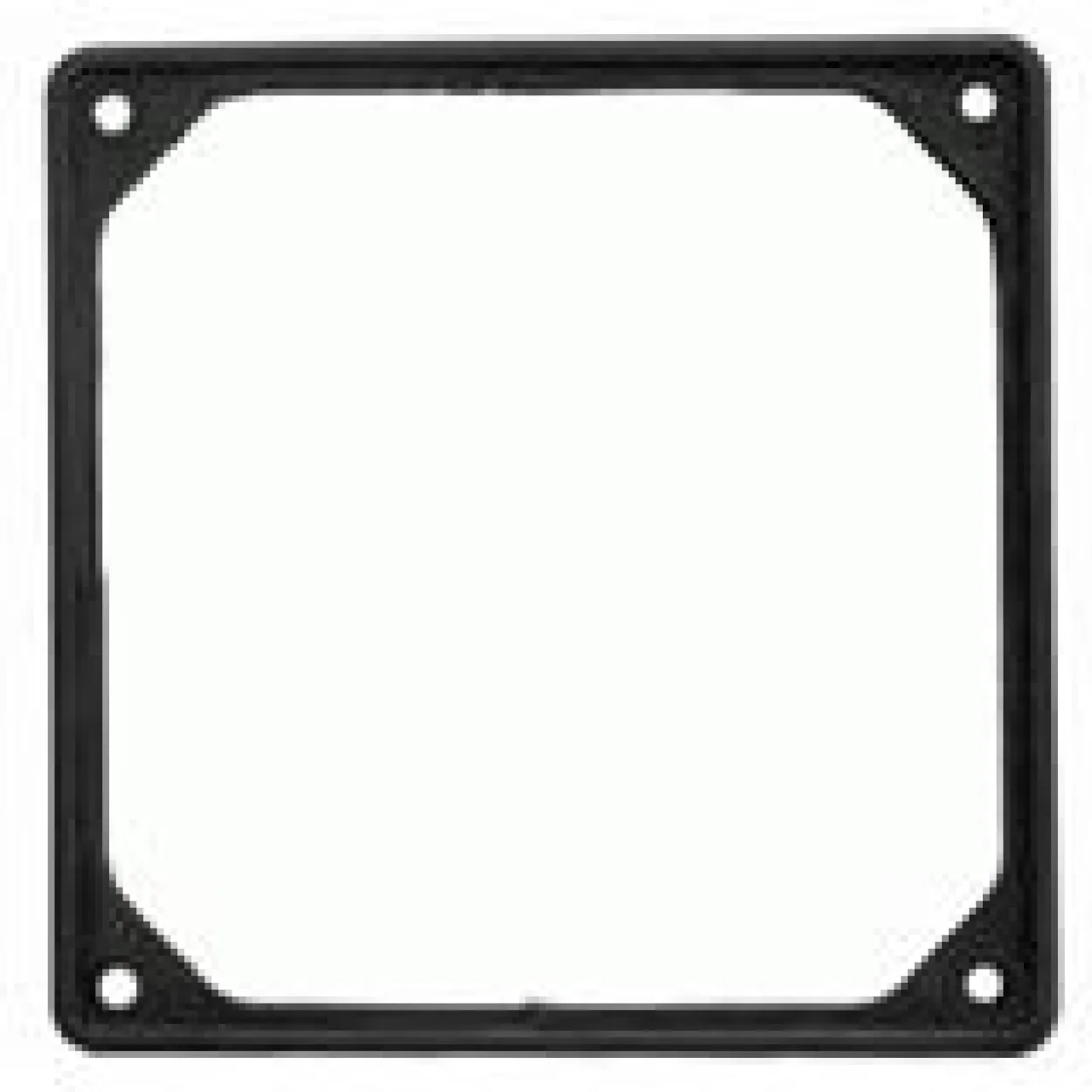 Xilence 80mm Rubber Frame Anti-Vibrations Lüfterrahmen für Gehäuse (ZUB-XP-RF80.B)