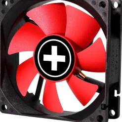 Xilence XF037 XPF80.R 80x80x25mm 1500 U/min 17 dB(A) schwarz/rot