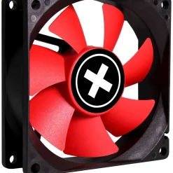 Xilence XF037 XPF80.R 80x80x25mm 1500 U/min 17 dB(A) schwarz/rot