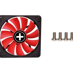 Xilence XF050 140x140x25mm 900 U/min 20 dB(A) schwarz/rot