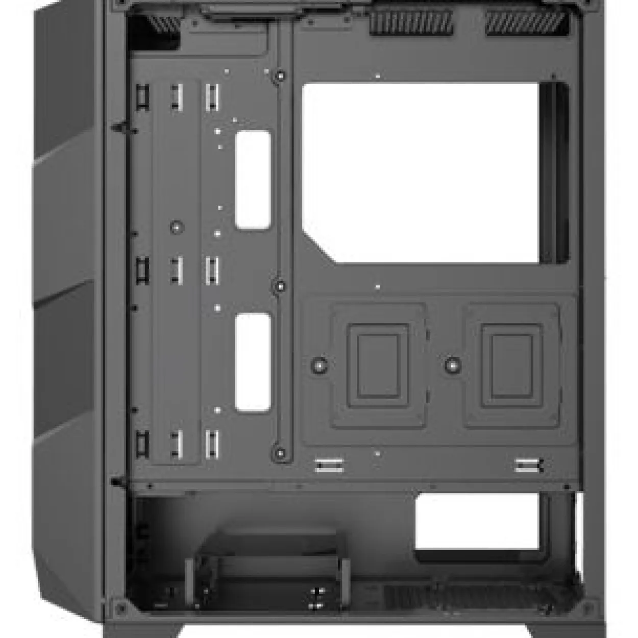 Xilence Xilent Breeze II Midi Tower ohne Netzteil schwarz