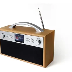 Xoro DAB 250 IR WLAN-Stereo-Internetradio DAB+/FM/Spotify/Bluetooth, braun