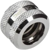 XSPC Anschluss gerade G1/4 Zoll AG auf 14mm AD Hardtube - chrome silber