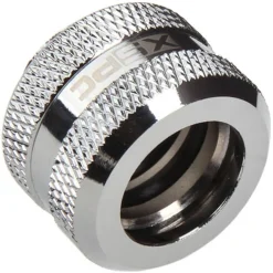 XSPC Anschluss gerade G1/4 Zoll AG auf 14mm AD Hardtube - chrome silber
