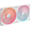 140x140x25 Corsair Lüfter LX140-R RGB iCUE Link Dual (W)