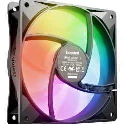 120x120x25mm be quiet! Light Wings LX PWM Reverse Black