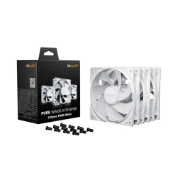 120x120x25mm be quiet! Pure Wings 3 PWM Reverse 3er-Pack weiß