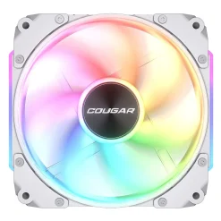 120x120x28mm Cougar Apolar 120 ARGB, Weiß, 3er-Pack