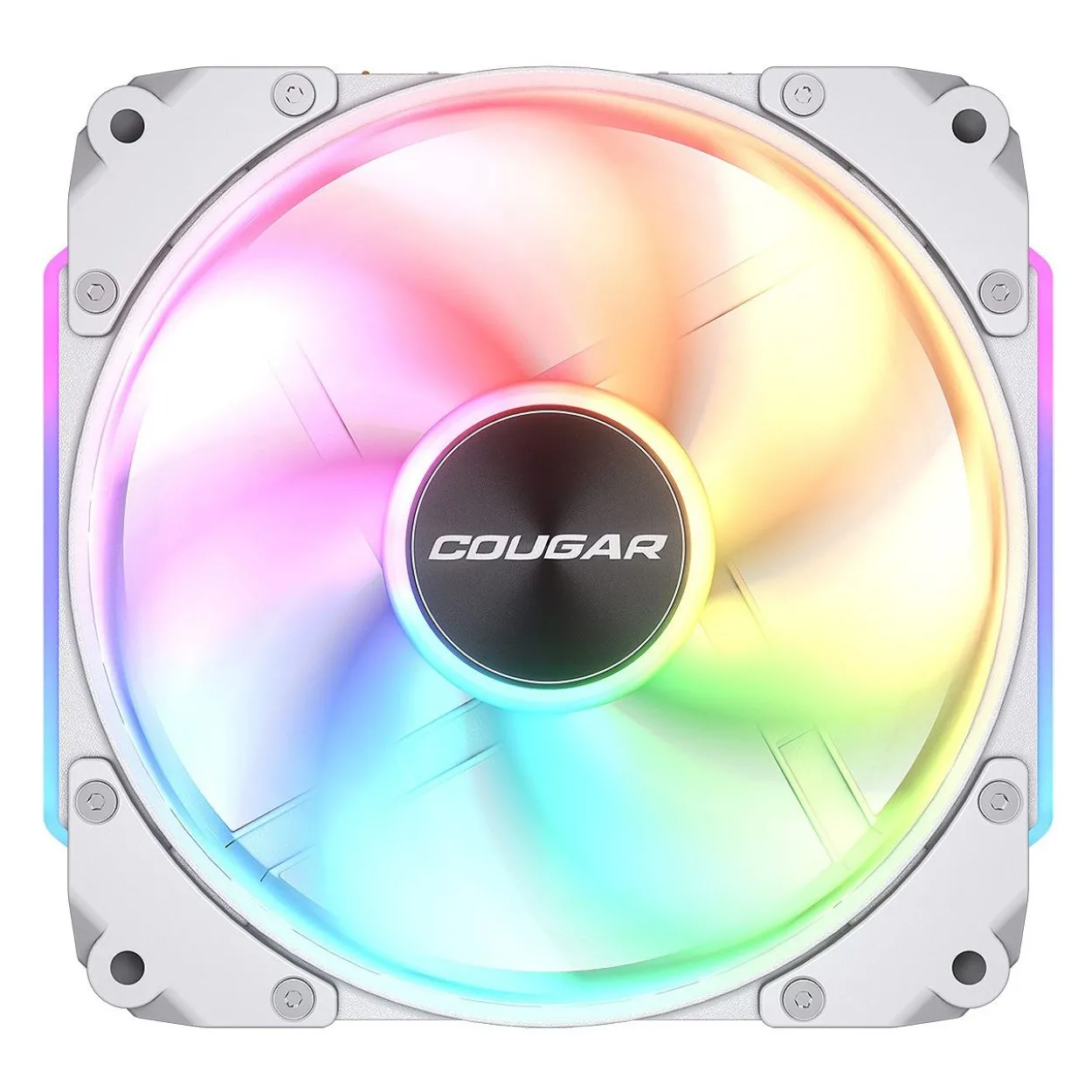 120x120x28mm Cougar Apolar 120 ARGB, Weiß, 3er-Pack