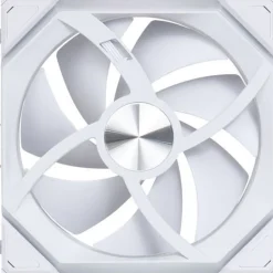 120x124,5x28mm Lian Li UNI FAN SL Wireless ARGB PWM Lüfter, 3er-Pack inkl. Controller - Reverse Blade, weiß