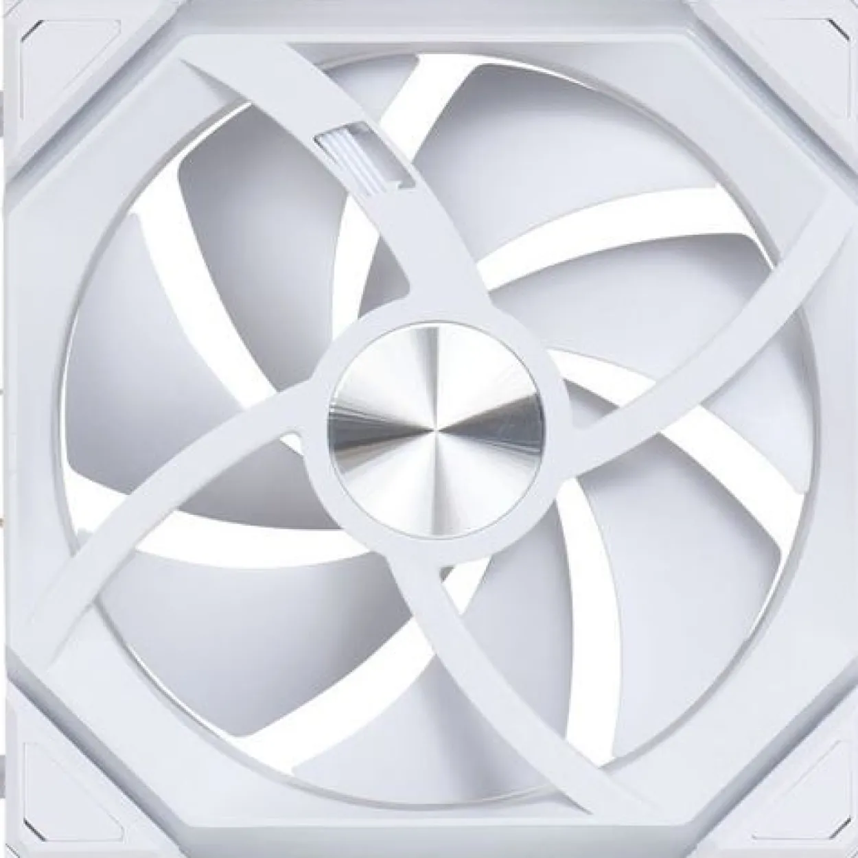 120x124,5x28mm Lian Li UNI FAN SL Wireless ARGB PWM Lüfter, 3er-Pack inkl. Controller - Reverse Blade, weiß