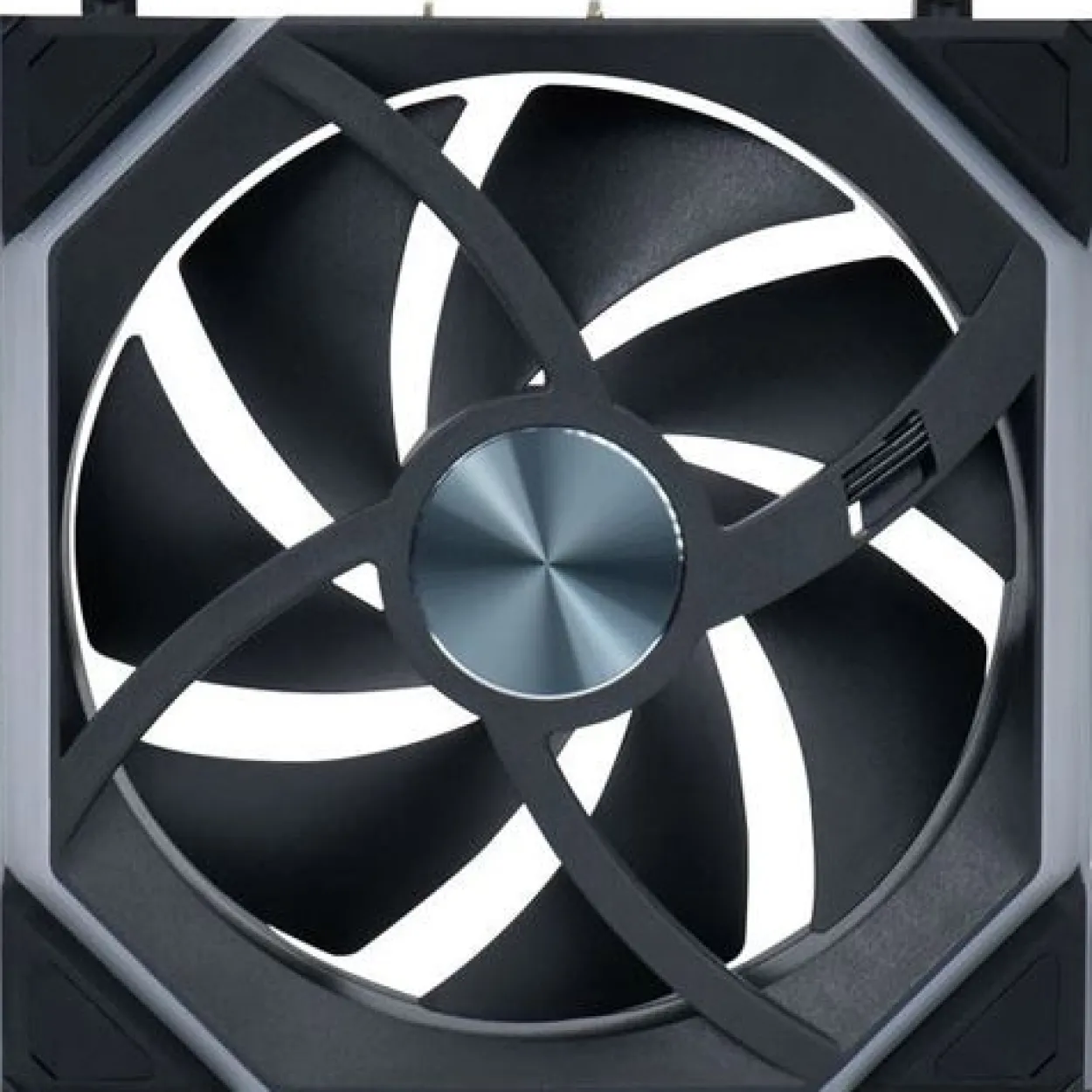 120x124,5x28mm Lian Li UNI FAN SL Wireless ARGB PWM Lüfter - Reverse Blade, schwarz