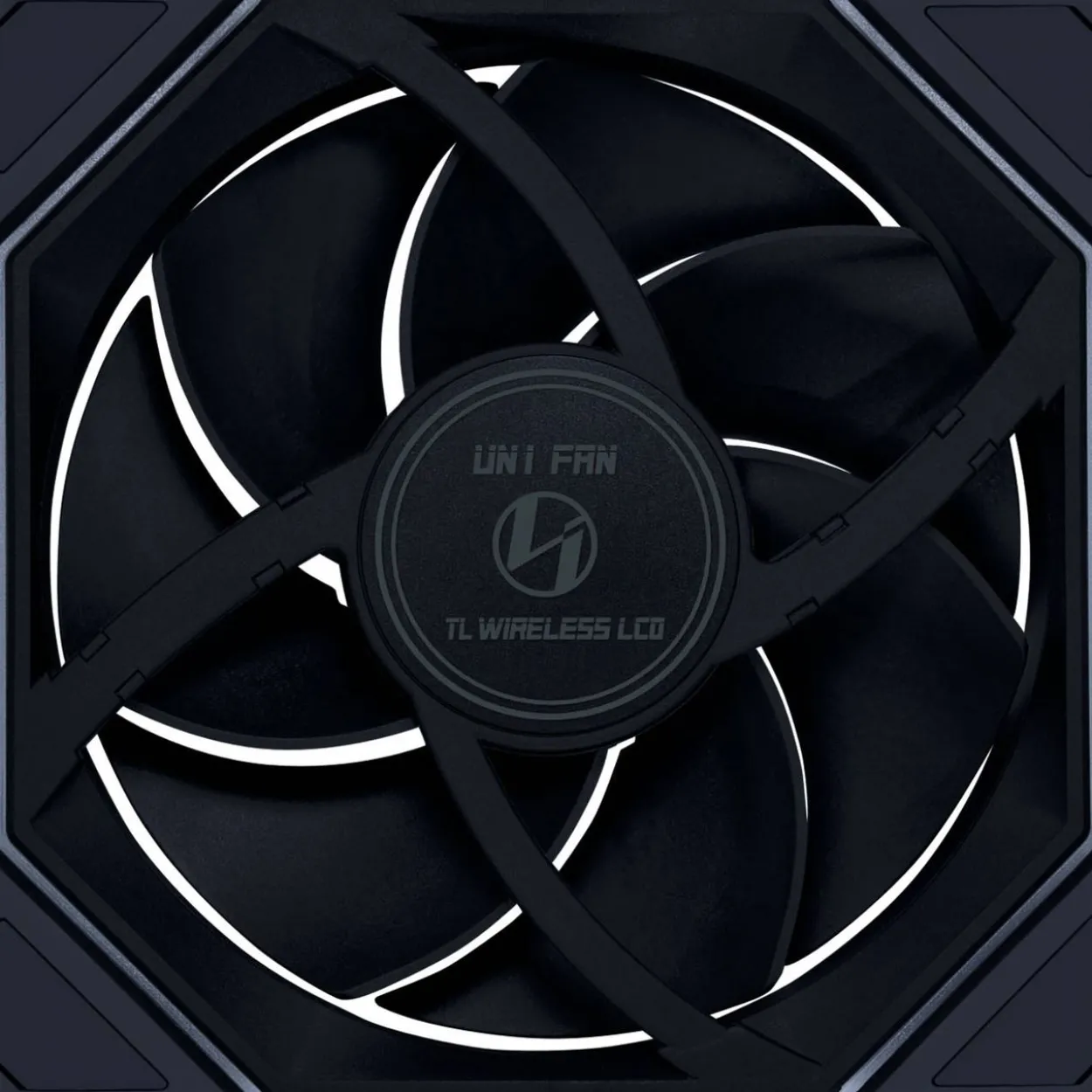 140x142x28mm Lian Li UNI FAN TL LCD Wireless Lüfter, ARGB, PWM - schwarz