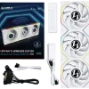 120x124x28mm Lian Li UNI FAN TL Wireless LCD Lüfter, ARGB, PWM, 3er-Pack inkl. Controller - weiß