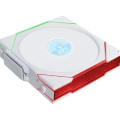 120x124x28mm Lian Li UNI FAN TL Wireless LCD Lüfter, ARGB, PWM, 3er-Pack inkl. Controller - weiß