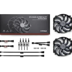 140x140x25mm Noctua NF-A14x25r G2 PWM Sx2-PP chromax.black (schwarz)